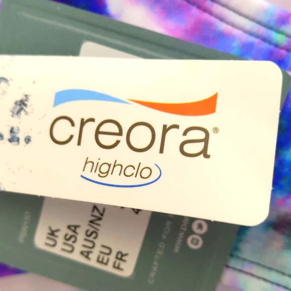 Panache full back, mid rise bikini bottom. Multi color tie dye. Multiple sizes. - Picture 5 of 7